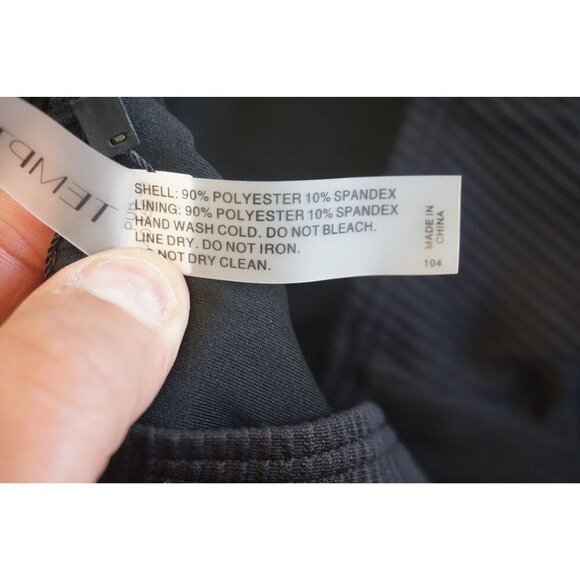 Tempt Me Women Ribbed One Shoulder Bikini Top - Size L, NWT - Picture 8 of 9